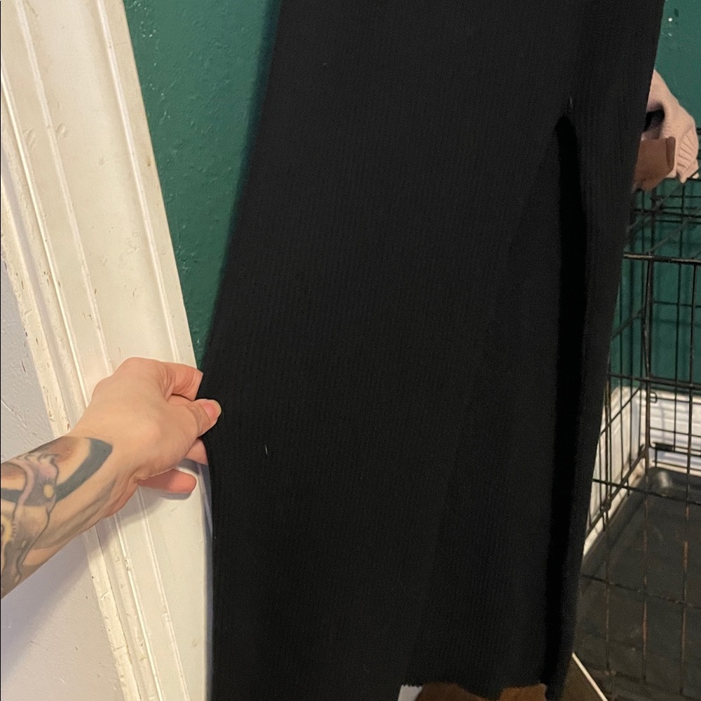 Aritzia Ribbed Knit Dress - Picture 3 of 3